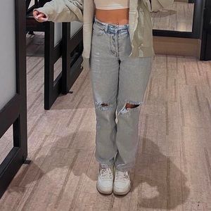 High rise jeans